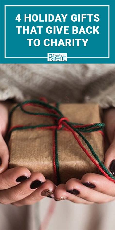 give a gift charity|Charity Gifts That Give Back for the Holidays .